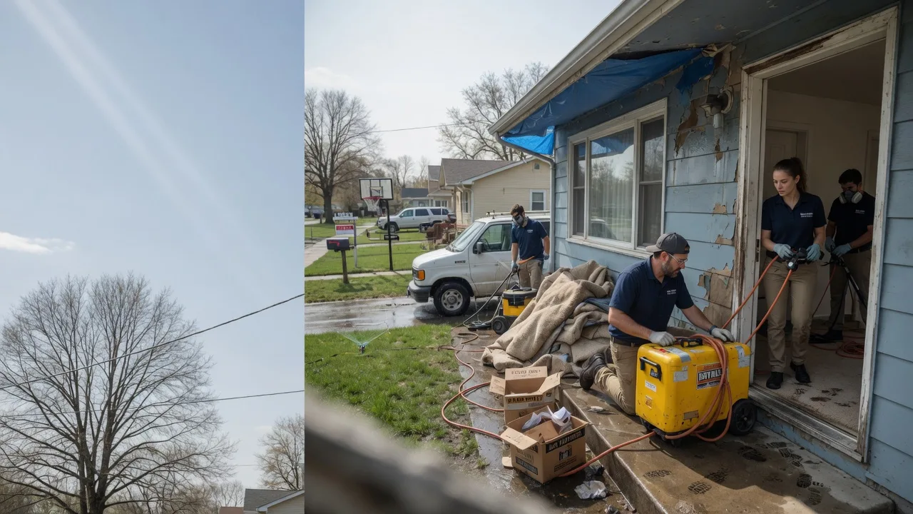 Basement Flood Cleanup in Max, NE near me